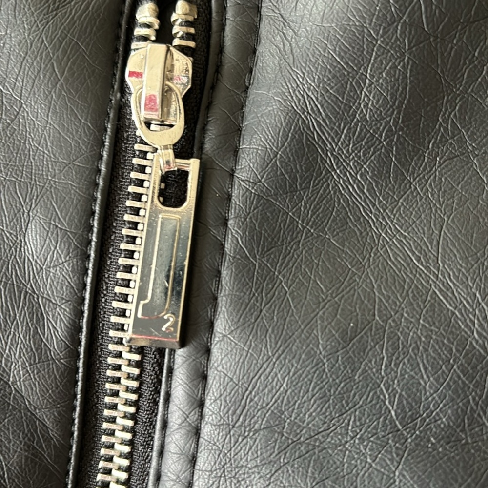 Black Biker Jacket - Picture 6 of 8